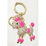 Royal Poodle Keychain